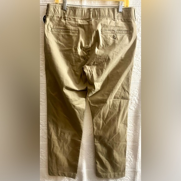 Lee Men's Khaki Chinos Slim Fit Pants Size 34x30 NWT New - Picture 2 of 4